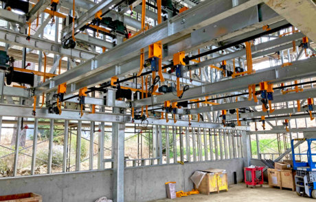 steel and equipment installation