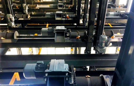 mechanical electrical installation overhead motors