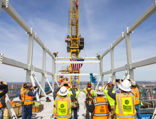 Topping Off at Hudson’s Detroit!
