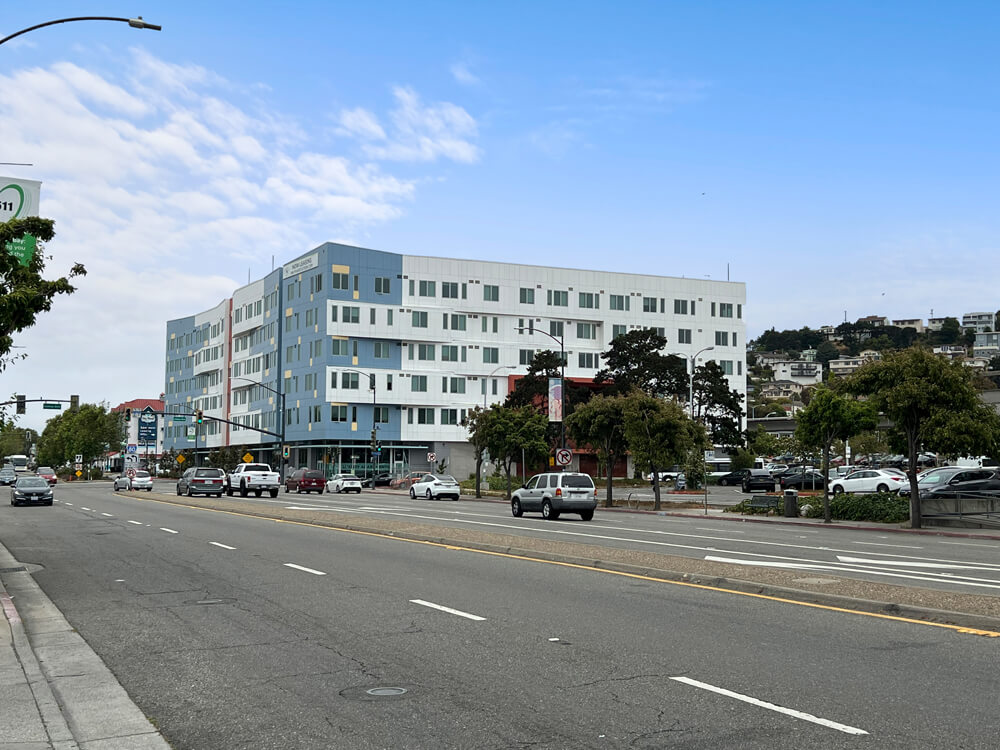 automated parking in large residential complex