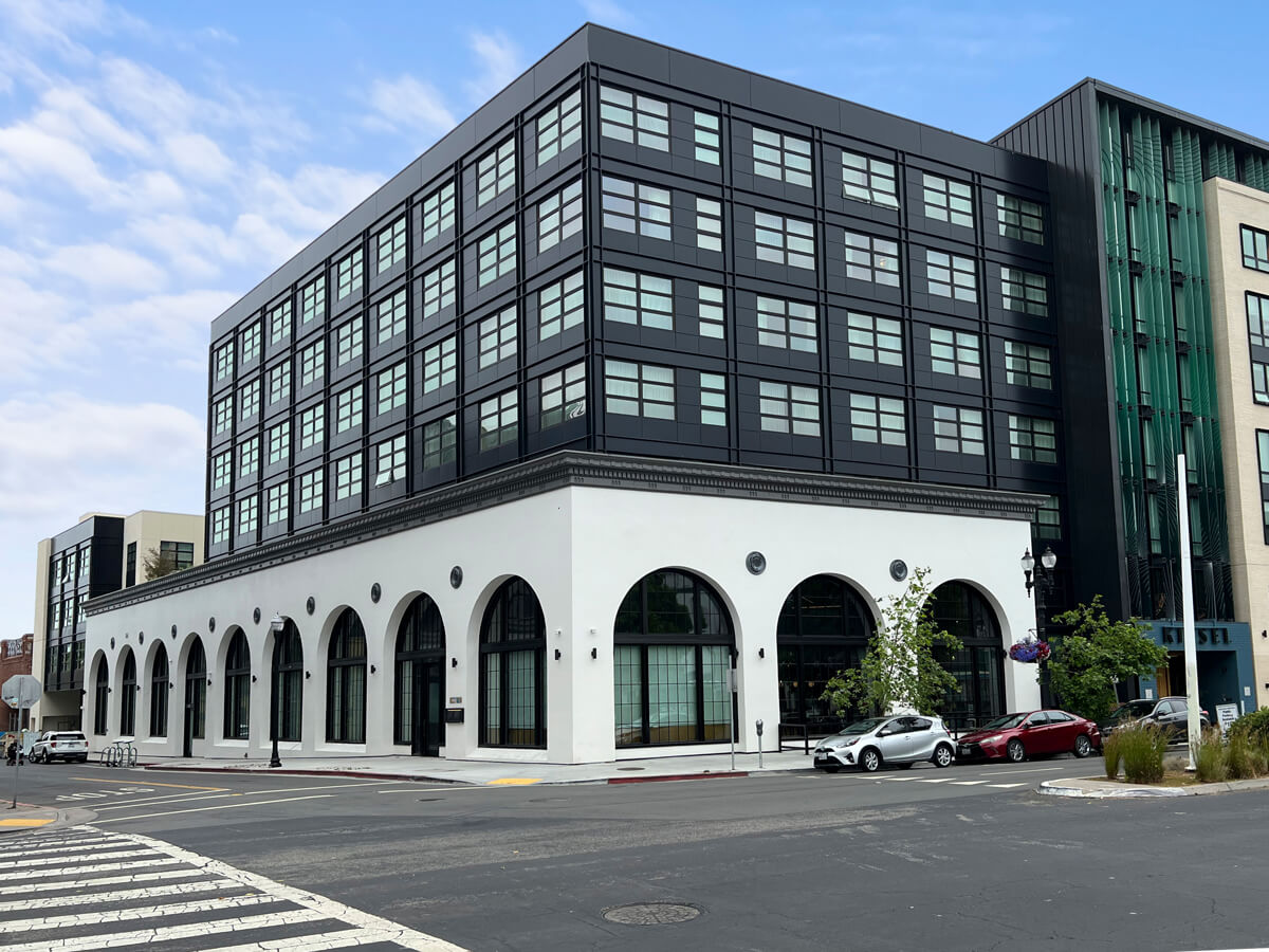 kissel hotel with automated parking system for guests