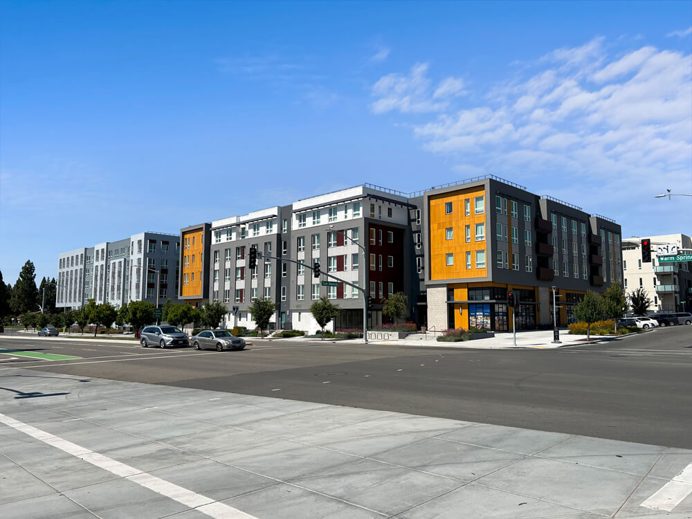 automated parking in large residential complex