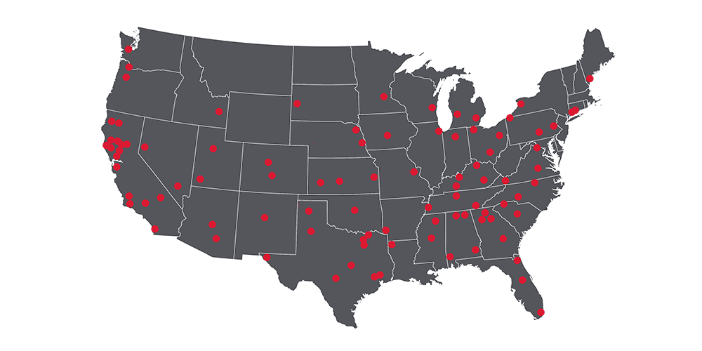 industrial services area of service